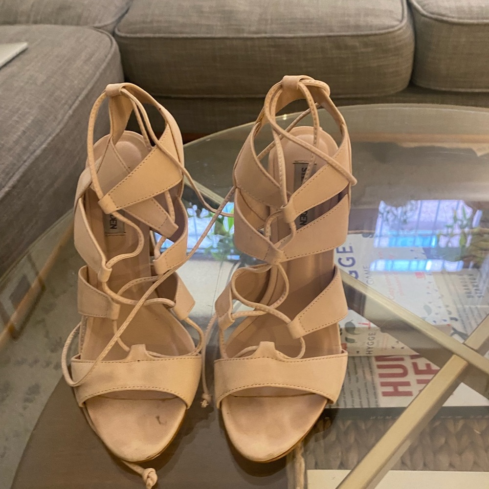 Steve Madden lace up heels